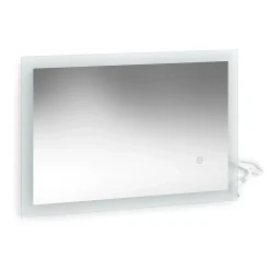 Vicco Miroir mural Blanc 60x40cm