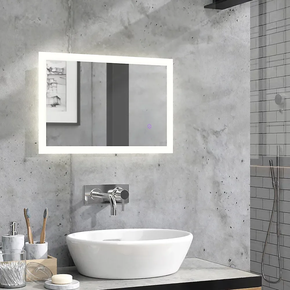 Vicco Miroir mural Blanc 60x40cm