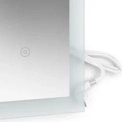 Vicco Miroir mural Blanc 60x40cm