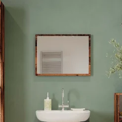 Vicco Miroir mural Chêne rustique 45x60cm