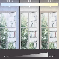 Vicco Miroir mural Verre 50x100cm avec rétro-éclairage