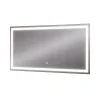 Armoire De Toilette|Vicco Miroir mural Verre 50x100cm avec éclairage frontal