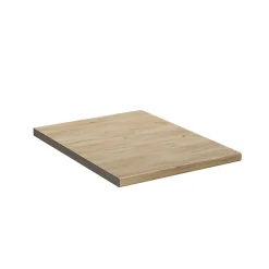 Plan De Travail Buanderie|Vicco Plan de travail cuisine Chêne de force doré 45cm