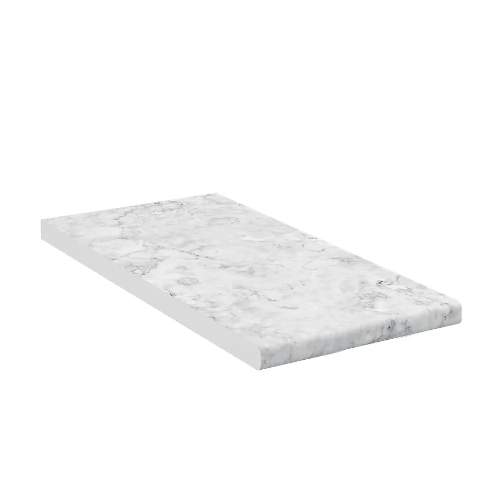 Plan De Travail Buanderie|Vicco Plan de travail cuisine blanc/marbre 30cm