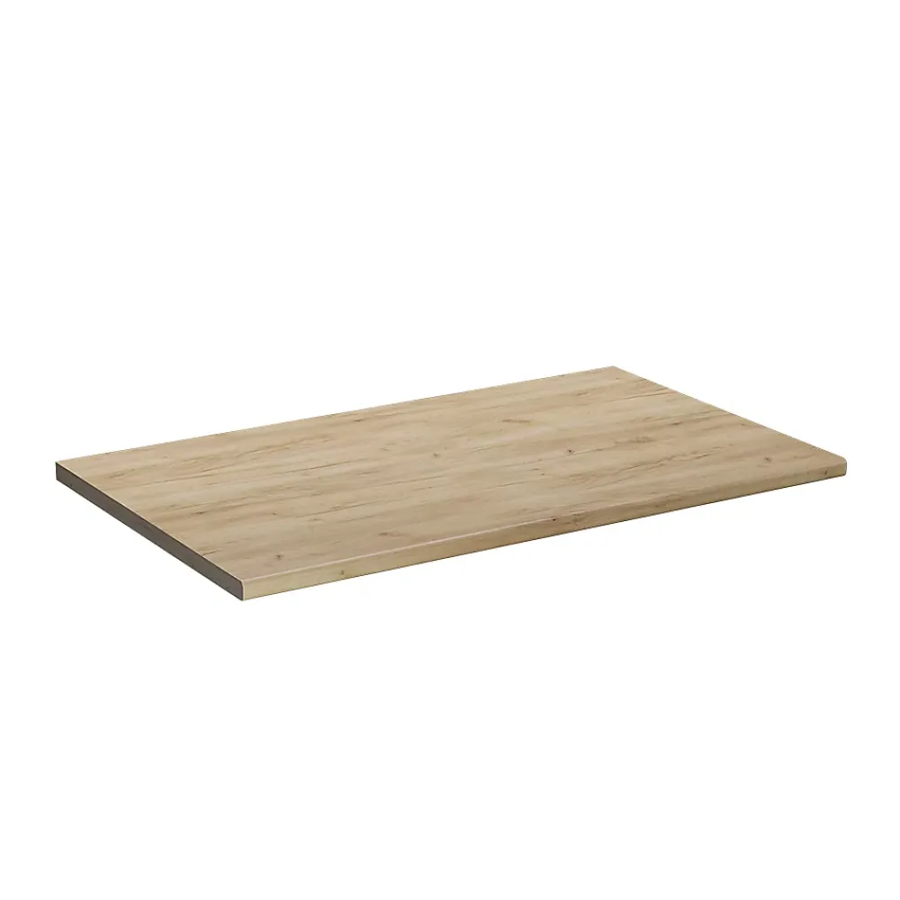 Plan De Travail Buanderie|Vicco Plan de travail cuisine Chêne de force doré 100cm