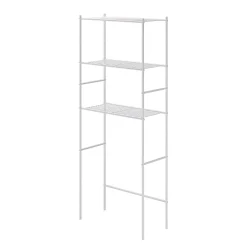 Meuble Wc|Vicco Étagère pour machine à laver Blanc 66x162cm