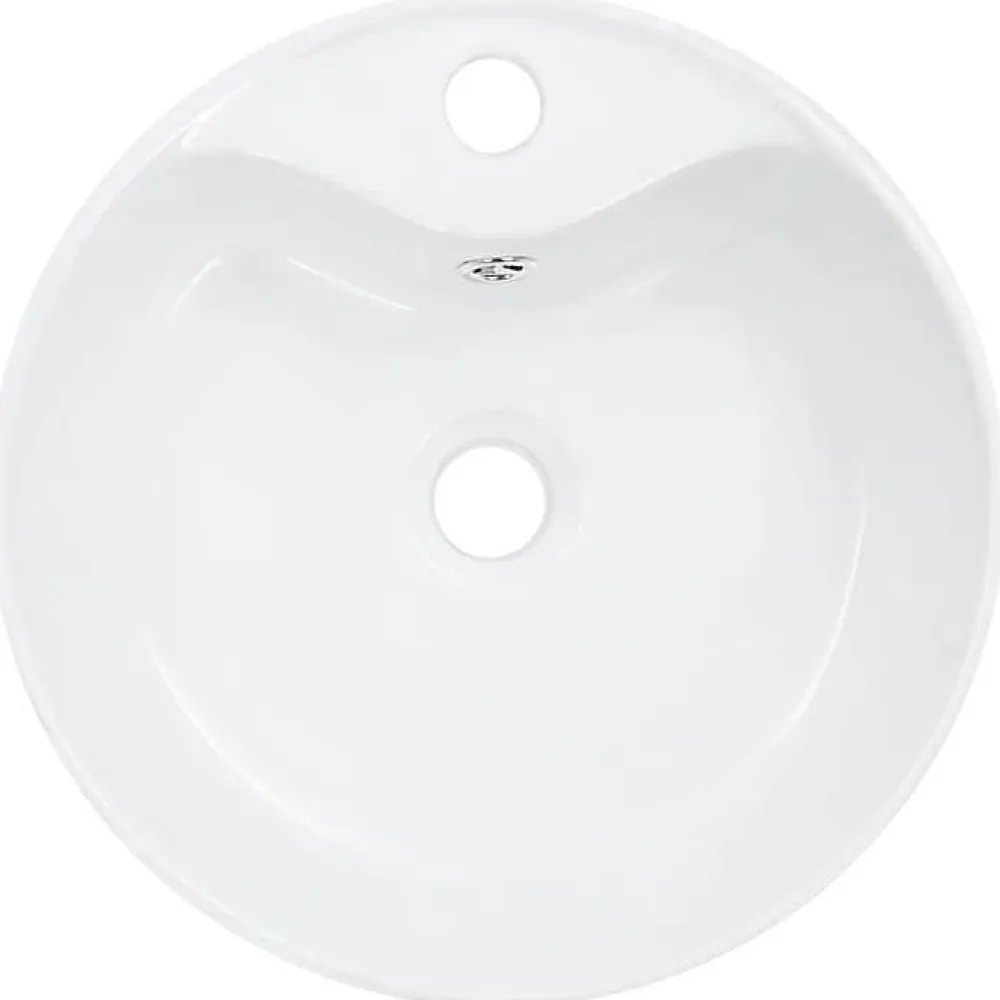 Lavabo|Vidaxl Lavabo avec Trop-Plein Lave-Mains Vasque à Poser Monter Salle de Bain Intérieur Salle d'Eau Cabine de Toilette Maison 14391