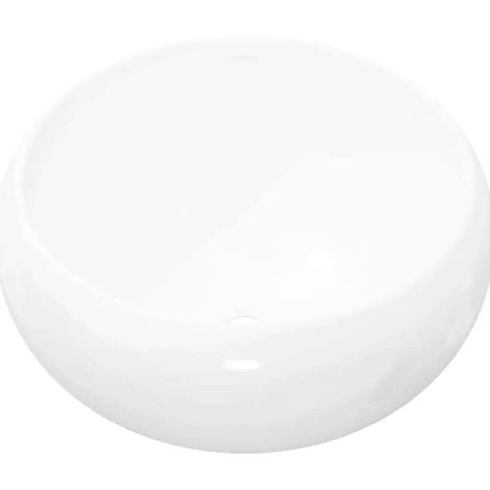 Lavabo|Vidaxl Lavabo Ronde Céramique Lave-Mains Vasque Evier pour Salle de Bain 142340