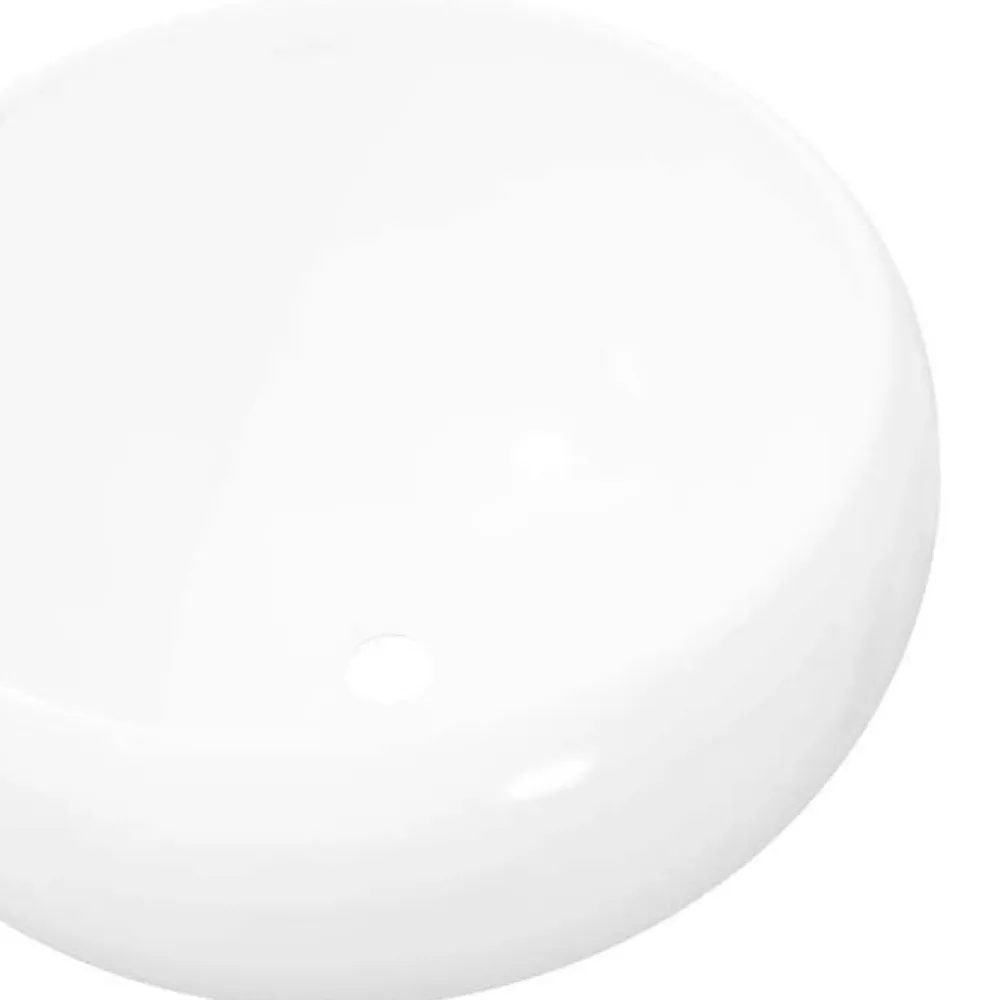 Lavabo|Vidaxl Lavabo Ronde Céramique Lave-Mains Vasque Evier pour Salle de Bain 142340