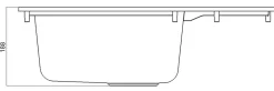 Evier Et Robinet De Buanderie|Nord Inox Évier compact en composite blanc 1 bac à encastrer Karta