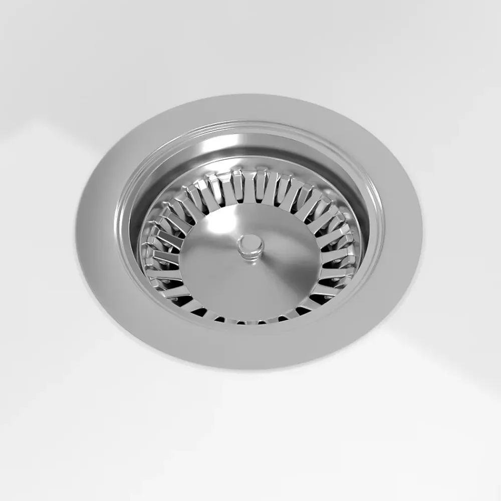 Villeroy & Boch Évier de cuisine en céramique 1 cuve à encastrer Collection blanc brillant