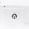 Evier Et Robinet De Buanderie|Villeroy & Boch Évier en céramique 1 cuve à encastrer Subway blanc mat