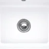 Villeroy & Boch Évier sous-plan en céramique 1 cuve à encastrer Cisterna blanc mat