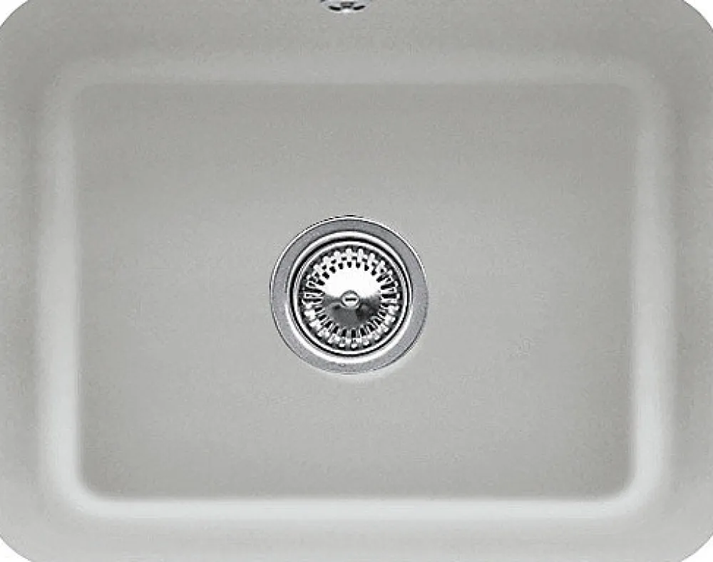 Evier Et Robinet De Buanderie|Villeroy & Boch Évier sous-plan en céramique 1 cuve à encastrer Cisterna gris moyen