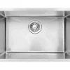 Evier Et Robinet De Buanderie|Essebagno Évier sous-plan en inox finition inox 1 bac à encastrer 76