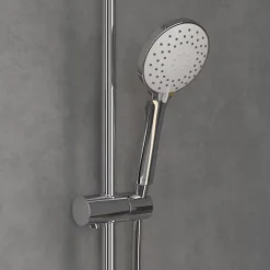 Villeroy & Boch Colonne de douche 230, avec mitigeur thermostatique et douchette 3 jets Chrome