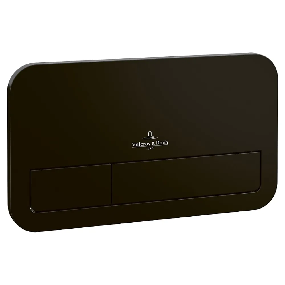 Wc Suspendu|Villeroy & Boch Pack Bâti-support autoportant ViConnect + Plaque de commande noir mat + Cuvette suspendue O.Novo