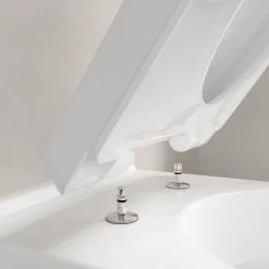 Wc Suspendu|Villeroy & Boch Pack Bâti-support autoportant ViConnect + Plaque de commande noir mat + Cuvette suspendue O.Novo