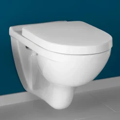 Villeroy & Boch Pack Bâti-support autoportant ViConnect + Plaque de commande chromée + Cuvette suspendue O.Novo