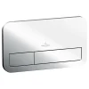 Wc Suspendu|Villeroy & Boch ViConnect Plaque de déclenchement WC 200S, Chromé