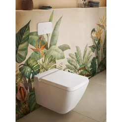 Wc Suspendu|Villeroy & Boch ViConnect Plaque de déclenchement WC 200S, Chromé