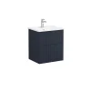 Lave-Mains|Vitra Meuble de salle de bain avec lavabo Root 60x67x46 cm bleu mat (ROOTG60BINTS)