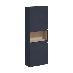 Armoire De Salle De Bains|Vitra Meuble de salle de bain bas Root 55x155x25 cm bleu mat (ROOTCN55TM)