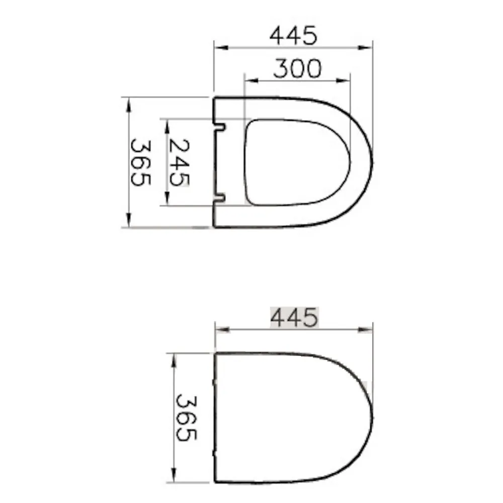 Vitra Sento abattant softclose en duroplast, blanc (120-003-009)