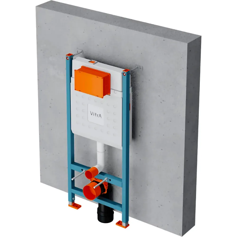 Wc Suspendu|Vitra Bâtisupport pour WC suspendu sol-murV-FIX CORE 3/6L 732580001
