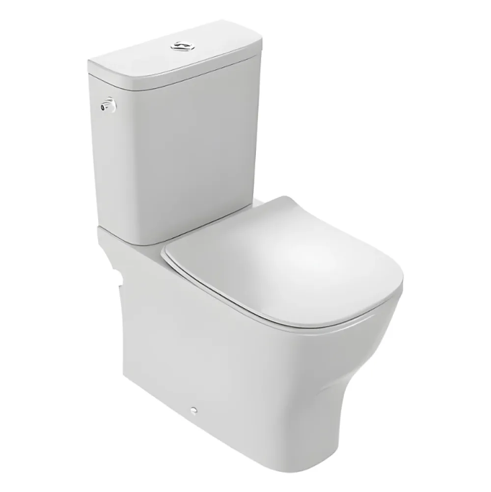 Wc À Poser|Jacob Delafon WC à poser compact sans bride sortie universelle avec abattant extra-plat, déclipsable et frein de chute