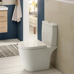 Villeroy & Boch WC à poser compact sans bride VILLEROY ET BOCH Avento avec abattant