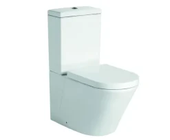 Wc À Poser|Bernstein WC à poser CT1099 - arrivée d'eau en haut - avec abattant Soft-Close