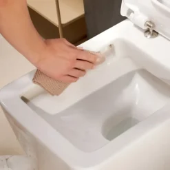 Hansgrohe WC à poser sans bride sortie universelle Elupura Original Q avec abattant