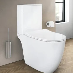 Vitra WC à poser sans bride Sento + abattant slim frein de chute blanc