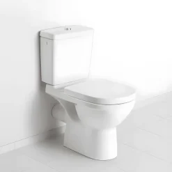 Villeroy & Boch WC à poser VILLEROY ET BOCH O.novo avec abattant frein de chute déclipsable + nettoyant Briochin
