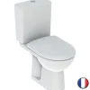 Geberit WC au sol sans bride SH Renova + abattant fermeture ralentie et déclipsable