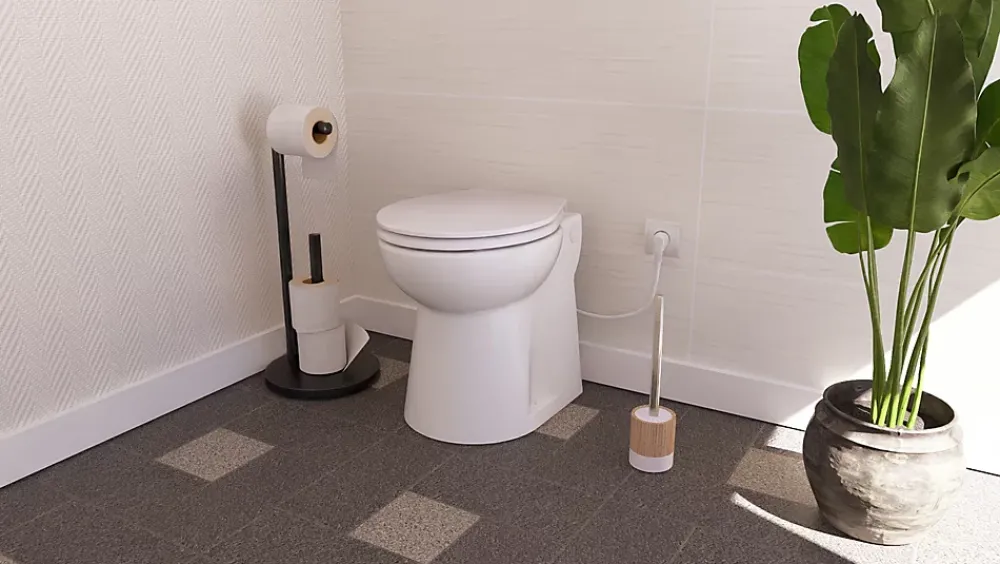Setsan C WC broyeur compact puissance 500 W l.3670 x P.500 x H.460 mm