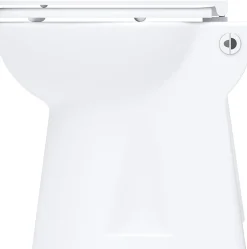 Wc Chimique Et Broyeur|Nature Pro WC Broyeur Intégré - Broyeur WC avec WC à Poser Inclus - Sans Réservoir de Chasse - 42 x 37 x 47 cm - Made in France - Blanc