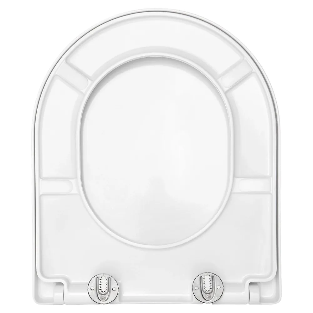 Abattant Wc|Schulte Wc Déclipsable - Avec Frein De Chute - Lunette Et Couvercle - Duroplast - Blanc