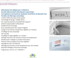 Toptoilet WC Japonais Suspendu CRYSTAL 2