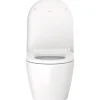 Duravit WC suspendu compact sans bride Me by Starck avec abattant frein de chute