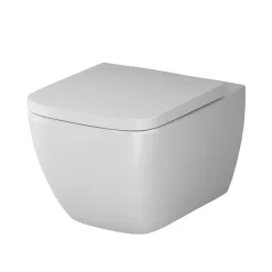 Wc Suspendu|Am.Pm Europe WC suspendu céramique sans bride cuvette WC suspendu sans bord FlashClean abattant amov. frein chute softclose blanc AM.PM Gem