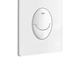 Wc Suspendu|Villeroy & Boch WC suspendu sans bride VILLEROY ET BOCH Architectura + abattant + bati support GROHE + plaque de commande blanche