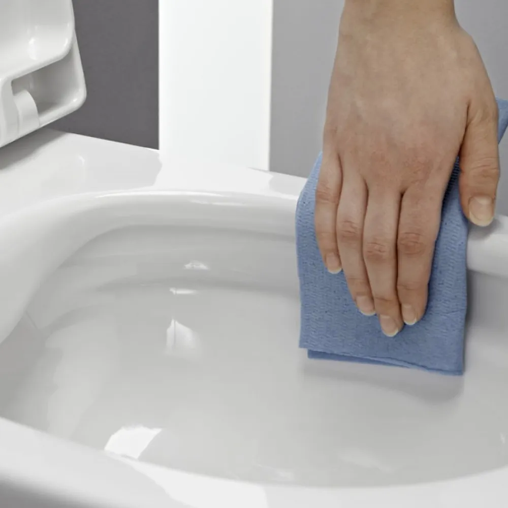 Badland WC Toilettes : cuvette noire avec siège de toilette Slim Soft-Close