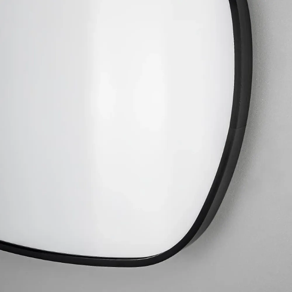 Swiss Aqua Technologies 51x80 cm Purity miroir suspendu asymétrique, cadre en aluminium, noir (SATZPURAS5180CE)