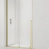 Swiss Aqua Technologies X-MOTION Porte de douche 110x200cm Coulissante, anticalcaire avec profilé Or brillant (SATBWIXM110NIKAZ)