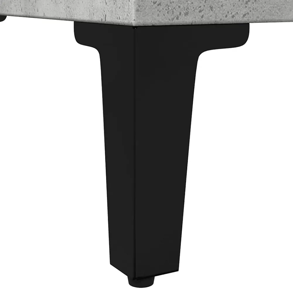 Meuble Wc|zmh Armoire de salle de bain gris béton 30x30x190 cm