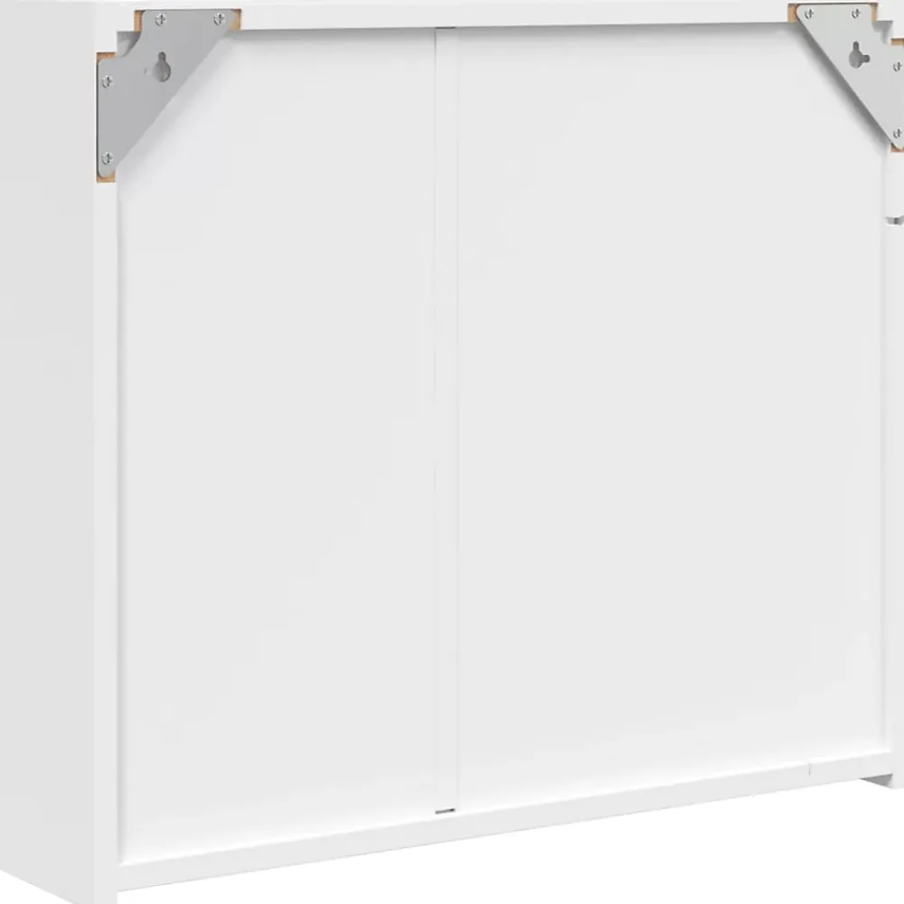 Meuble Wc|zmh Armoire de salle de bain à miroir avec LED blanc 60x13x52 cm
