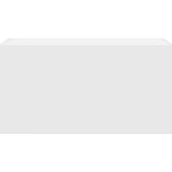 zmh Armoire murale de bain blanc 60x25x30 cm bois d'ingénierie