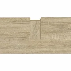 Meuble Wc|zmh Armoire salle de bain chêne sonoma 65x33x60 cm